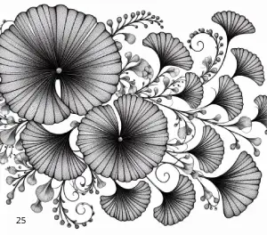 25 Gingko, Déco, Gravure Laser, Jp Laser Art.com