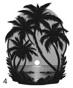 4 Paysages, Jp Laser Art.com