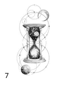 7, Déco, Sablier, Gravure Laser, Jp Laser Art.com