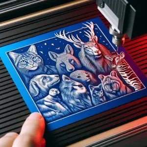 Animaux, Gravure Laser, Déco, Jp Laser Art