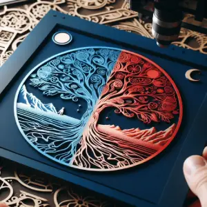 Arbre De Vie, Gravure Laser, Déco, Jp Laser Art