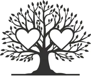 Arbre, Gravure Laser, Https Www.jp Laser Art.com