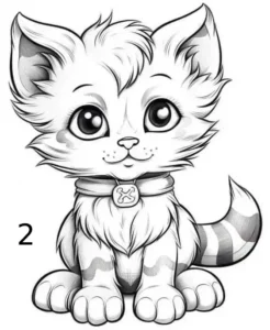 Chaton Mignon, Gravure Laser, Jp Laser Art.com