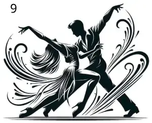 Couple De Danseurs, Déco, Gravure Laser, Jp Laser Art.com (1)