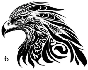 Ete Aigle Pochoir, Gravure Laser, Jp Laser Art.com