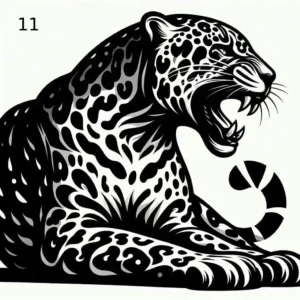 Jaguar, Gravure Laser, Jp Laser Art.com (1)