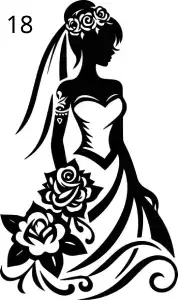 Mariée, Déco, Gravure Laser, Jp Laser Art.com (1)