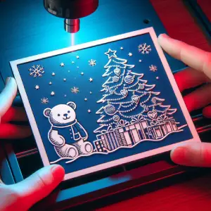 Noel, Gravure Laser, Déco, Jp Laser Art