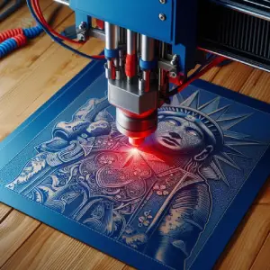 Personnage, Gravure Laser, Déco, Jp Laser Art