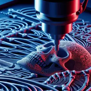 Skulls, Gravure Laser, Déco, Jp Laser Art