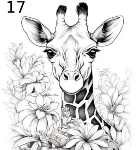 Tete Girafe, Gravure Laser, Jp Laser Art.com (1)