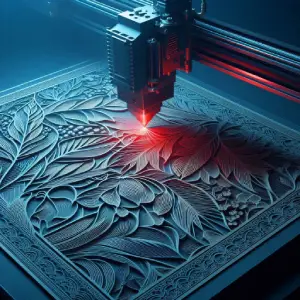 Végétaux, Gravure Laser, Déco, Jp Laser Art