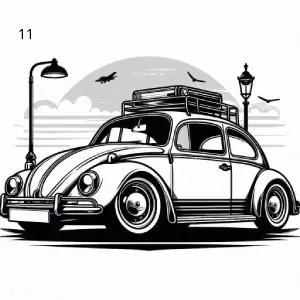 11 Coccinelle, Déco, Jp Laser Art