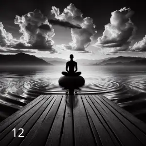 12 Méditation, Zen, Zenitude, Déco, Gravure Laser, Jp Laser Art