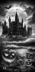 14 Halloween, Gravure Laser, Cadeaux Personnalisés, Fête Halloween, Jp Laser Art