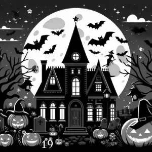 19 Halloween, Gravure Laser, Cadeaux Personnalisés, Fête Halloween, Jp Laser Art