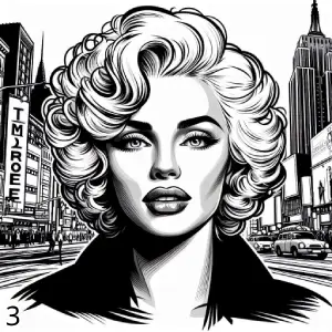 3 Marilyn, Déco, Jp Laser Art