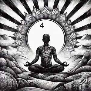 4 Méditation, Zen, Zenitude, Déco, Gravure Laser, Jp Laser Art