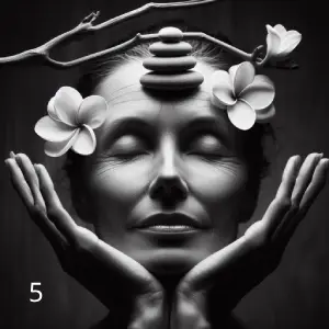 5 Méditation, Zen, Zenitude, Déco, Gravure Laser, Jp Laser Art