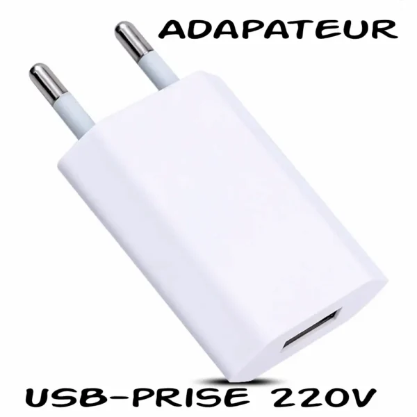 Adaptateur Usb Prise, Cadeaux Personnalisables, Cadeaux Uniques, Gravure Laser, Jp Laser Art