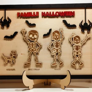 Cadre personnalisable Halloween