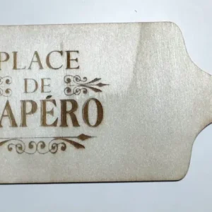 Planchettes en bois personnalisables