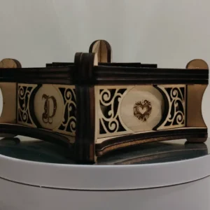 Boîte en bois personnalisable