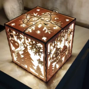 Boîte cadeau pour Noël