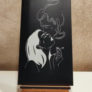 Gravure sur carrelage personnalisé