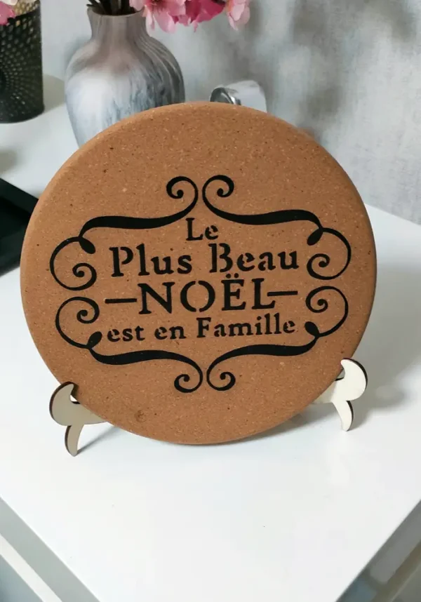 Dessous De Plat, Dessous De Plat Personnalisé, Cadeaupersonnalisé, Cadeau Unique, Gravure Laser, Jp Laser Art, 4