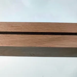Socle LED en bois, fonctionnement avec piles