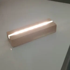 Socle LED en bois, fonctionnement avec piles