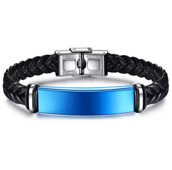 Bracelet En Acier Inoxydable, Bracelet Personnalisé, Gravure Laser, Jp Laser Art, 3