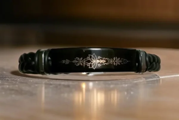 Bracelet Inox Personnalisé, Jp Laser Art 1736342425775