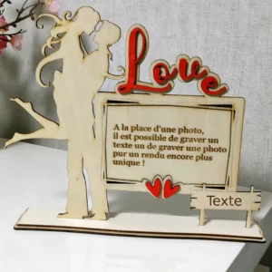 Cadre saint valentin personnalisé