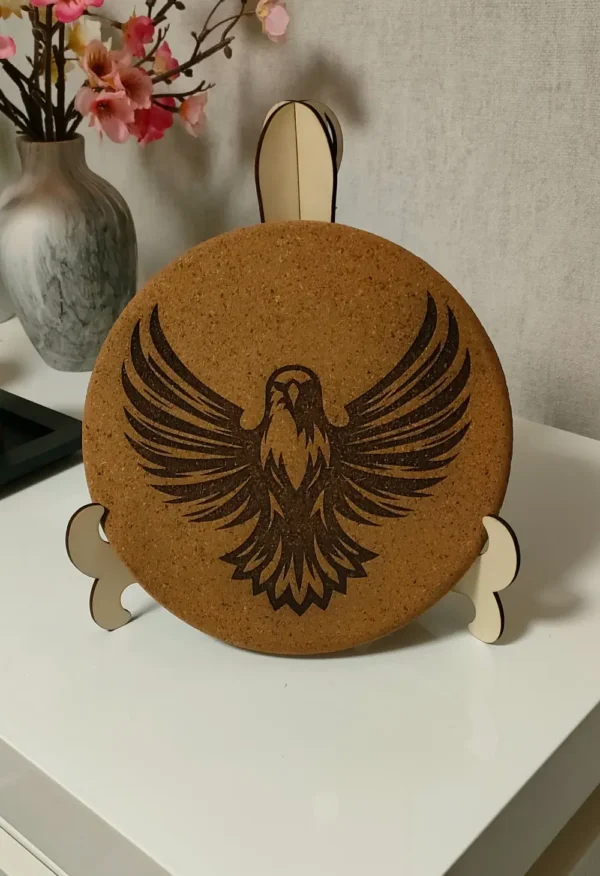 Dessous De Plat En Liège Personnalisé, Dessous De Plat, Cadeau Personnalisé, Gravure Laser, Jp Laser Art