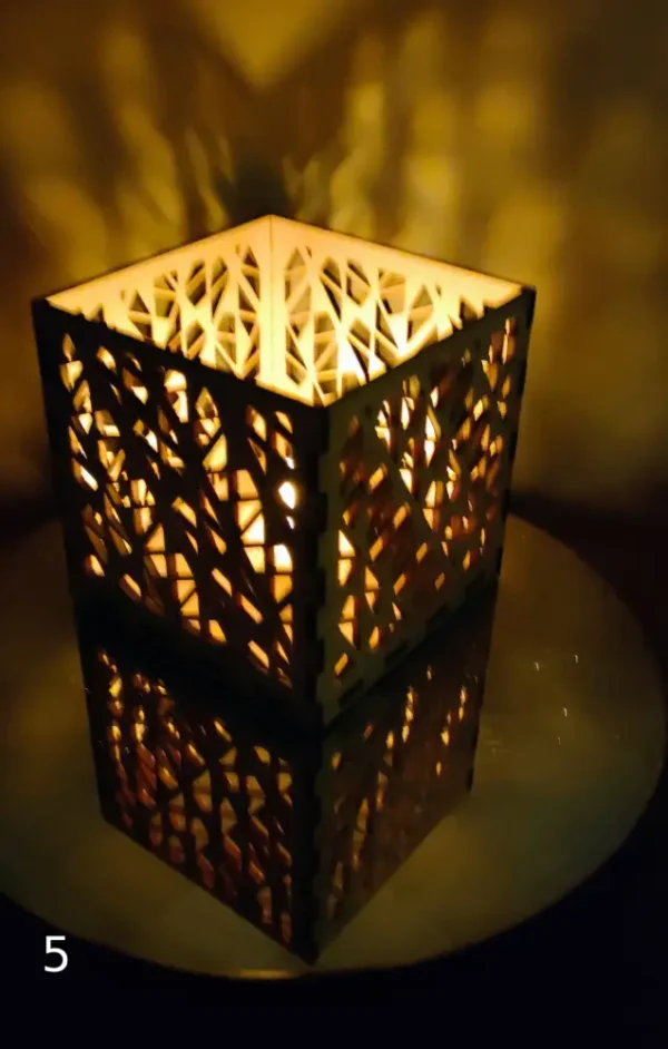 Photophore En Bois, Photophore, Lumiere D Intérieur, Gravure Laser, Jp Laser Art, 10