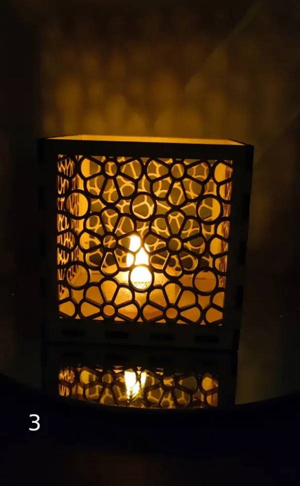 Photophore En Bois, Photophore, Lumiere D Intérieur, Gravure Laser, Jp Laser Art, 11