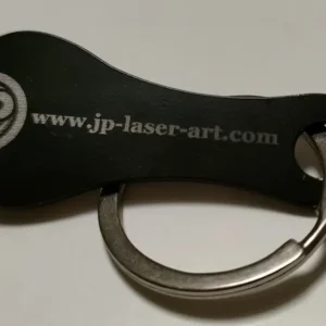 porte clé jeton de caddy personnalisable