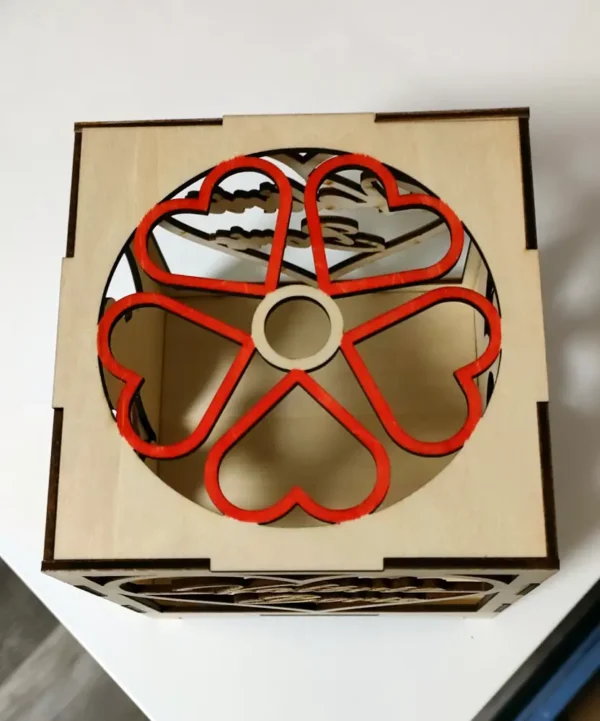 Saint Valentin, Photophore En Bois, Photophore Personnalisé, Cadeau De Saint Valentin Personnalisé, Jp Laser Art, 2