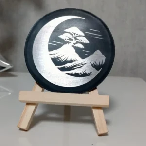 Sous verres en inox personnalisables