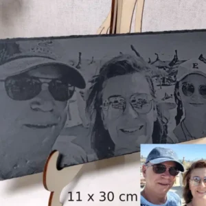Gravure sur ardoise personnalisable