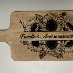 Planche à découper en bois de manguier