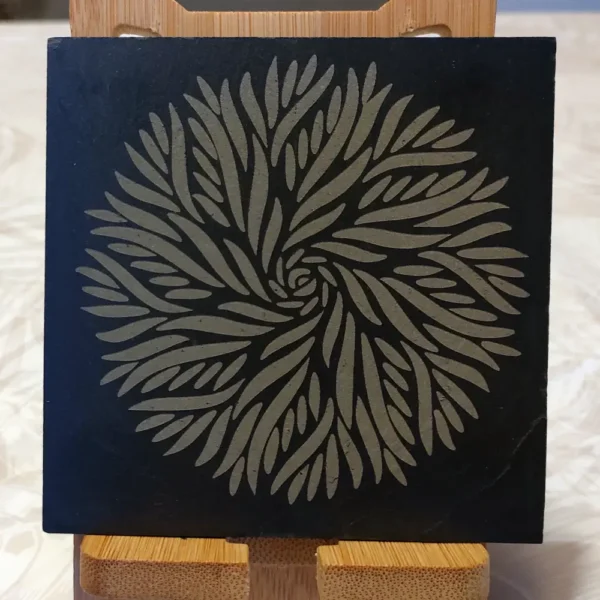 Sous Verres En Ardoise, Sous Verres Personnalisés, Cadeau Personnalisé, Gravure Laser, Jp Laser Art, 1