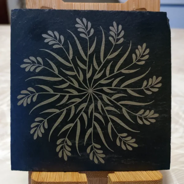 Sous Verres En Ardoise, Sous Verres Personnalisés, Cadeau Personnalisé, Gravure Laser, Jp Laser Art, 3