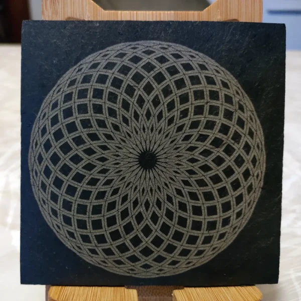 Sous Verres En Ardoise, Sous Verres Personnalisés, Cadeau Personnalisé, Gravure Laser, Jp Laser Art, 5