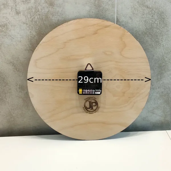 Horloge en bois personnalisée, cadeau personnalisé, jp laser art, 3