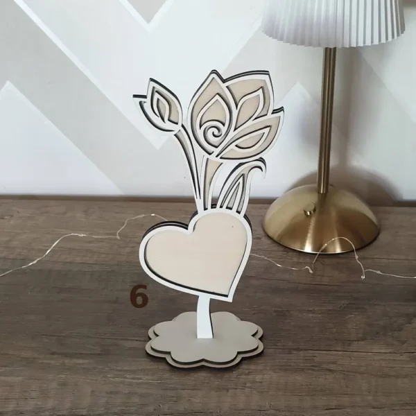 Cadeau fête des mères personnalisé, fleur en bois personnalisée, fête des mères, cadeau fête des mères personnalisé, jp laser art, 7 (1)