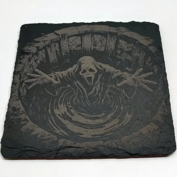 Halloween, sous verres halloween, sous verres ardoise, jp laser art, 5