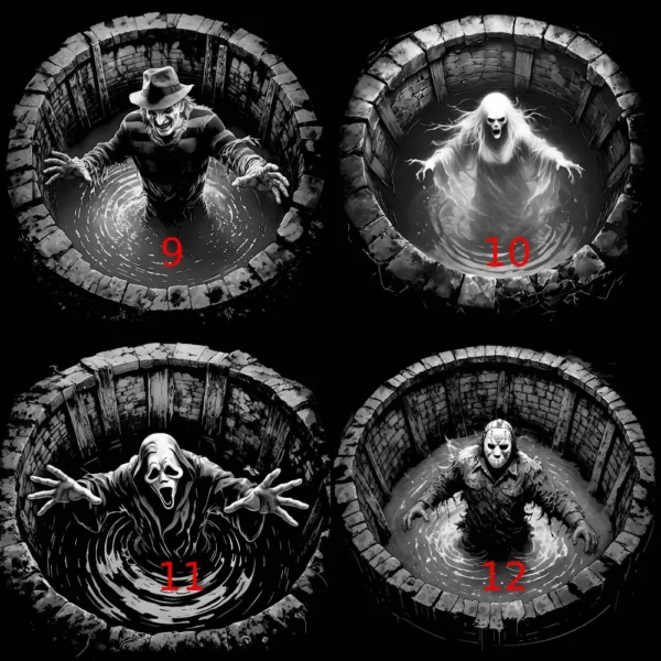 Halloween, sous verres halloween, sous verres en ardoise, jp laser art, 3
